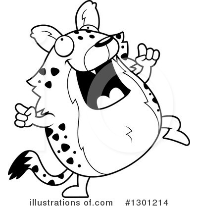 Royalty-Free (RF) Hyena Clipart Illustration by Cory Thoman - Stock Sample #1301214