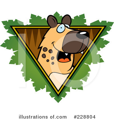 Royalty-Free (RF) Hyena Clipart Illustration by Cory Thoman - Stock Sample #228804