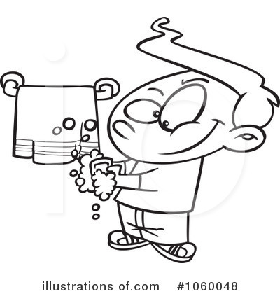 Royalty-Free (RF) Hygiene Clipart Illustration by toonaday - Stock Sample #1060048