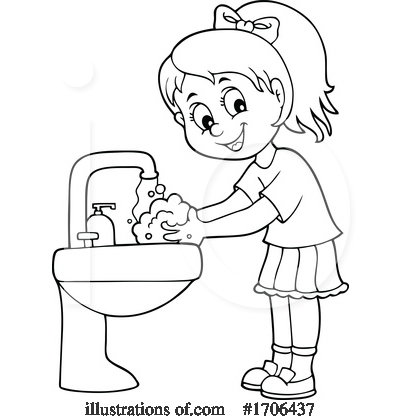Royalty-Free (RF) Hygiene Clipart Illustration by visekart - Stock Sample #1706437
