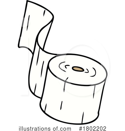 Toilet Paper Clipart #1802202 by lineartestpilot
