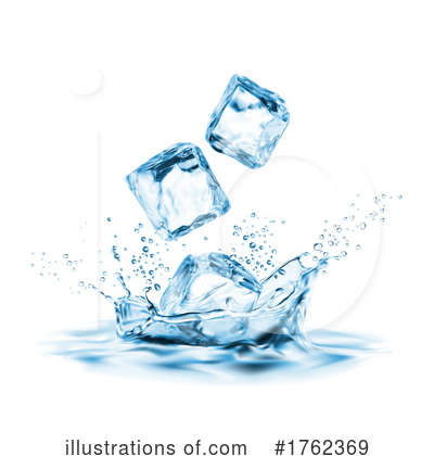 Ice Cube Clipart #1762369 by Vector Tradition SM