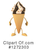 Ice Cream Character Clipart #1272303 by Julos