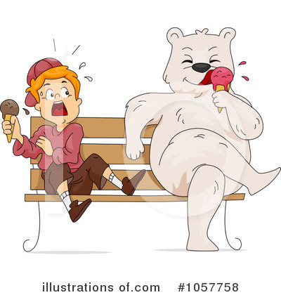 Royalty-Free (RF) Ice Cream Clipart Illustration by BNP Design Studio - Stock Sample #1057758