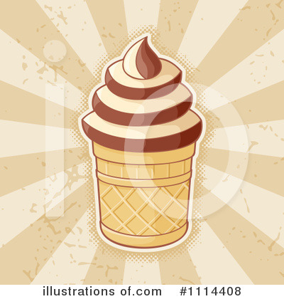 Royalty-Free (RF) Ice Cream Clipart Illustration by Any Vector - Stock Sample #1114408