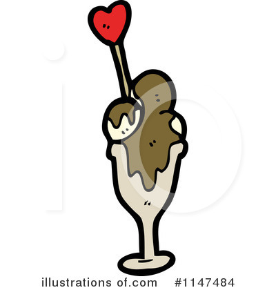 Royalty-Free (RF) Ice Cream Clipart Illustration by lineartestpilot - Stock Sample #1147484