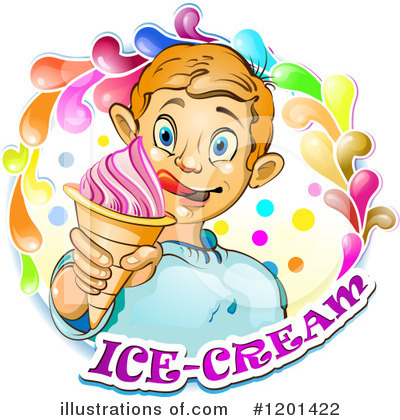 Royalty-Free (RF) Ice Cream Clipart Illustration by merlinul - Stock Sample #1201422