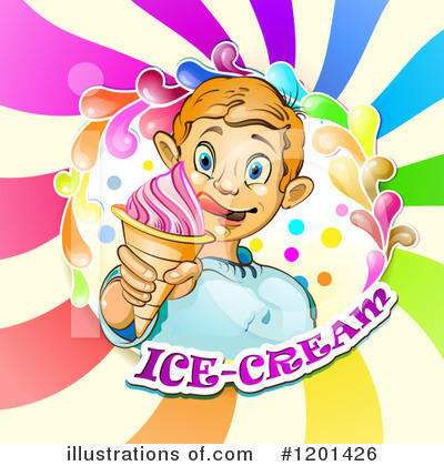 Royalty-Free (RF) Ice Cream Clipart Illustration by merlinul - Stock Sample #1201426