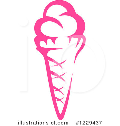 Royalty-Free (RF) Ice Cream Clipart Illustration by Vector Tradition SM - Stock Sample #1229437