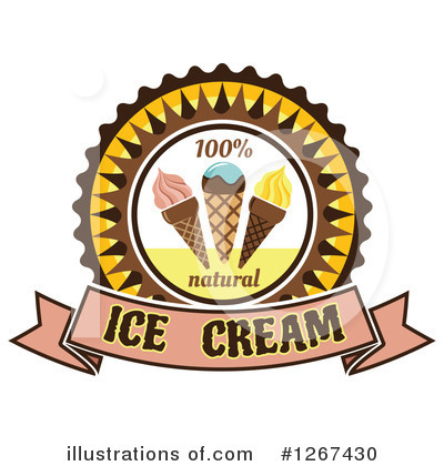 Royalty-Free (RF) Ice Cream Clipart Illustration by Vector Tradition SM - Stock Sample #1267430