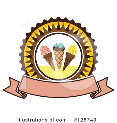 Ice Cream Clipart #1267431 by Vector Tradition SM
