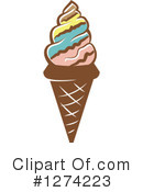 Ice Cream Clipart #1274223 by Vector Tradition SM