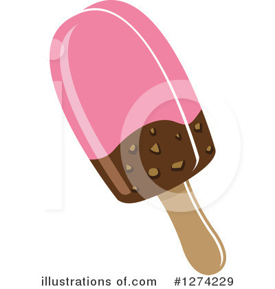 Royalty-Free (RF) Ice Cream Clipart Illustration by Vector Tradition SM - Stock Sample #1274229