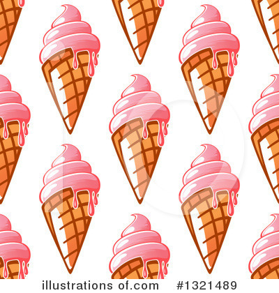 Royalty-Free (RF) Ice Cream Clipart Illustration by Vector Tradition SM - Stock Sample #1321489