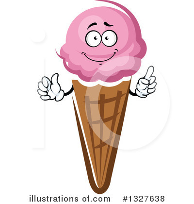 Frozen Yogurt Clipart #1327638 by Vector Tradition SM