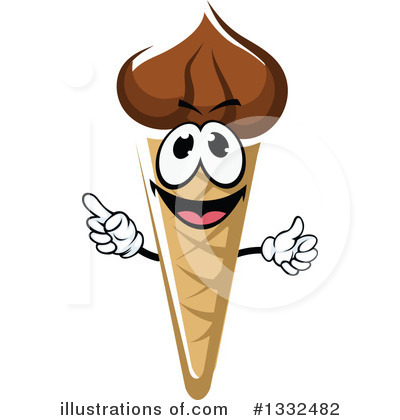 Royalty-Free (RF) Ice Cream Clipart Illustration by Vector Tradition SM - Stock Sample #1332482