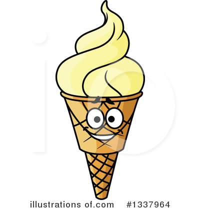 Royalty-Free (RF) Ice Cream Clipart Illustration by Vector Tradition SM - Stock Sample #1337964