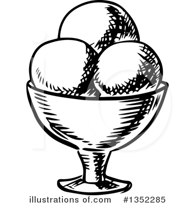 Royalty-Free (RF) Ice Cream Clipart Illustration by Vector Tradition SM - Stock Sample #1352285