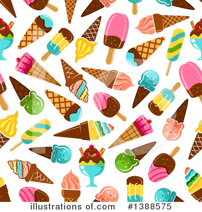 Royalty-Free (RF) Ice Cream Clipart Illustration by Vector Tradition SM - Stock Sample #1388575