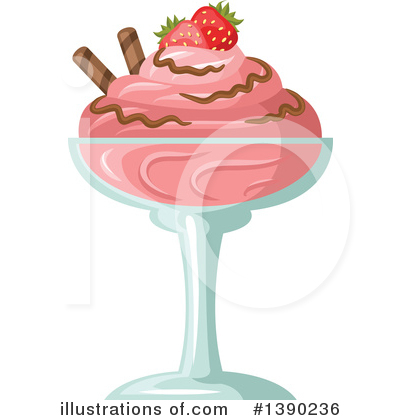 Ice Cream Clipart #1390236 by Vector Tradition SM