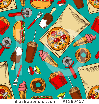 Royalty-Free (RF) Ice Cream Clipart Illustration by Vector Tradition SM - Stock Sample #1390457