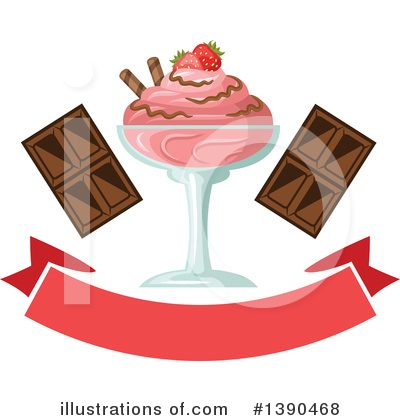 Royalty-Free (RF) Ice Cream Clipart Illustration by Vector Tradition SM - Stock Sample #1390468