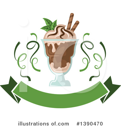 Sundae Clipart #1390470 by Vector Tradition SM