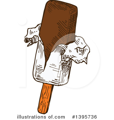 Popsicles Clipart #1395736 by Vector Tradition SM