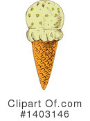 Ice Cream Clipart #1403146 by Vector Tradition SM