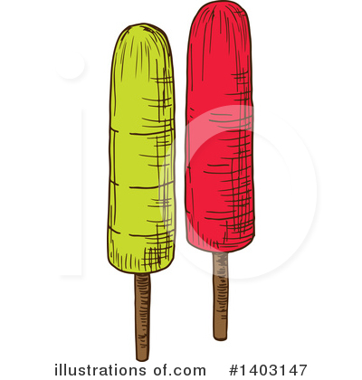 Royalty-Free (RF) Ice Cream Clipart Illustration by Vector Tradition SM - Stock Sample #1403147