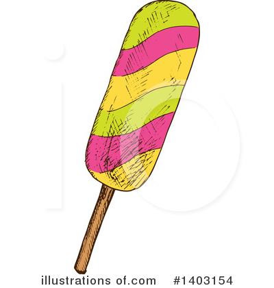 Royalty-Free (RF) Ice Cream Clipart Illustration by Vector Tradition SM - Stock Sample #1403154