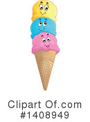 Ice Cream Clipart #1408949 by visekart