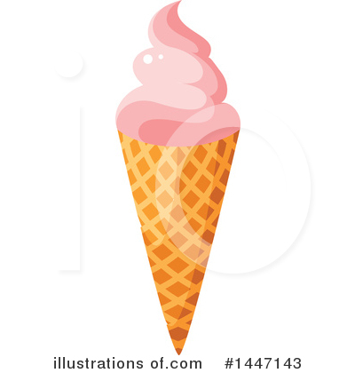 Royalty-Free (RF) Ice Cream Clipart Illustration by Vector Tradition SM - Stock Sample #1447143
