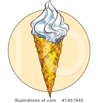 Royalty-Free (RF) Ice Cream Clipart Illustration by Vector Tradition SM - Stock Sample #1457945