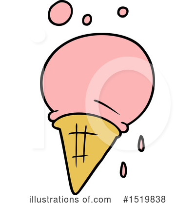 Ice Cream Cone Clipart #1519838 by lineartestpilot