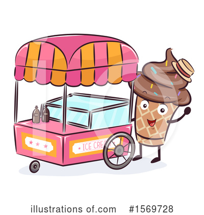 Royalty-Free (RF) Ice Cream Clipart Illustration by BNP Design Studio - Stock Sample #1569728