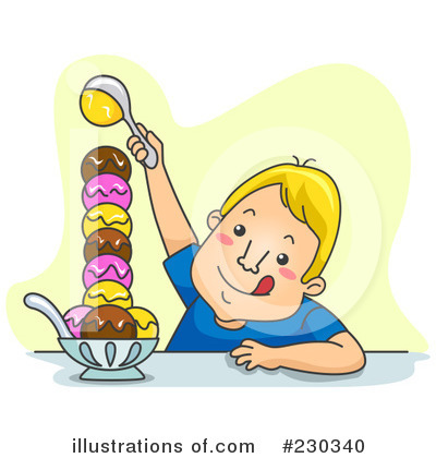 Royalty-Free (RF) Ice Cream Clipart Illustration by BNP Design Studio - Stock Sample #230340