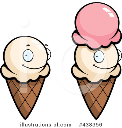 Ice Cream Cone Clipart #438356 by Cory Thoman