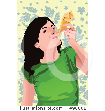 Royalty-Free (RF) Ice Cream Clipart Illustration by mayawizard101 - Stock Sample #96002