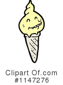 Ice Cream Cone Clipart #1147276 by lineartestpilot
