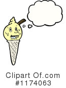Ice Cream Cone Clipart #1174063 by lineartestpilot
