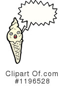 Ice Cream Cone Clipart #1196528 by lineartestpilot