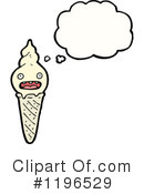 Ice Cream Cone Clipart #1196529 by lineartestpilot