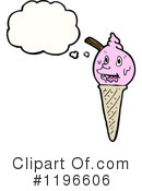 Ice Cream Cone Clipart #1196606 by lineartestpilot
