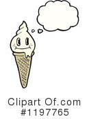 Ice Cream Cone Clipart #1197765 by lineartestpilot