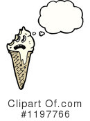 Ice Cream Cone Clipart #1197766 by lineartestpilot