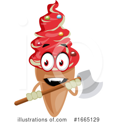 Ice Cream Cone Clipart #1665129 by Morphart Creations
