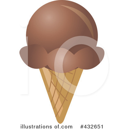 Ice Cream Cone Clipart #432651 by Pams Clipart