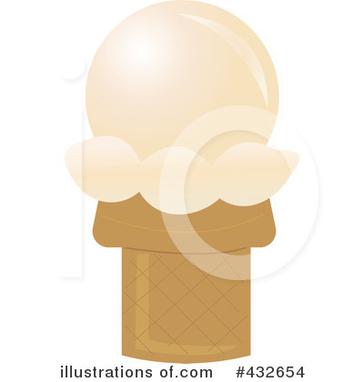 Ice Cream Cone Clipart #432654 by Pams Clipart