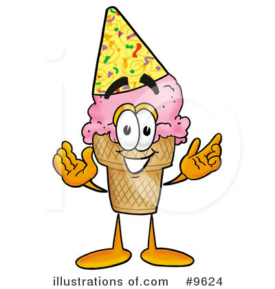 Birthday Clipart #9624 by Mascot Junction